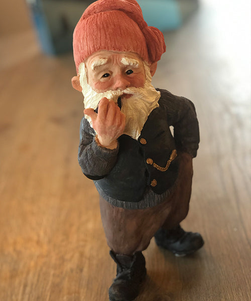 Midthun-nisse med pipe