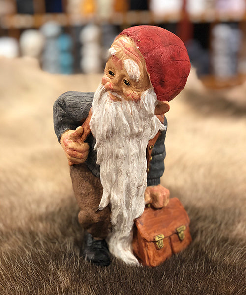 Midthun-nisse med veske