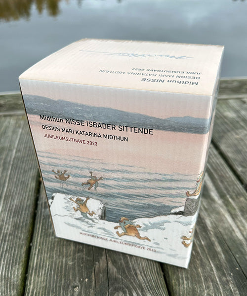 Midthun-nisse isbader sittende - jubileumsutgave 2023