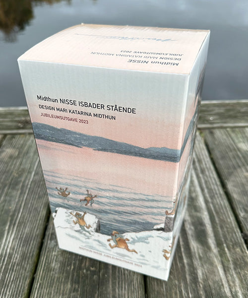 Midthun-nisse isbader stående - jubileumsutgave 2023
