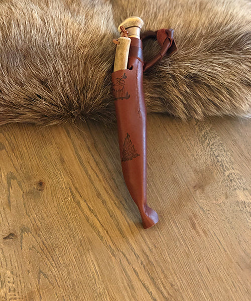 Turkniv med tennstål