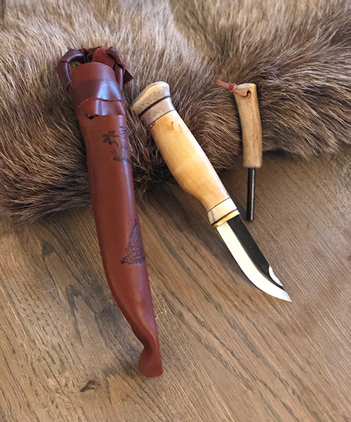 Turkniv med tennstål