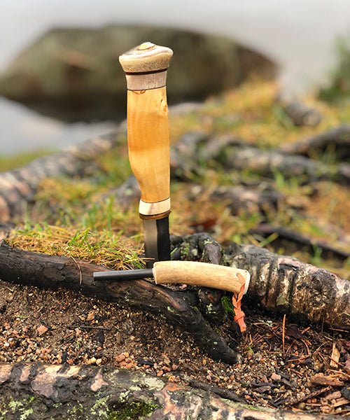 Turkniv med tennstål